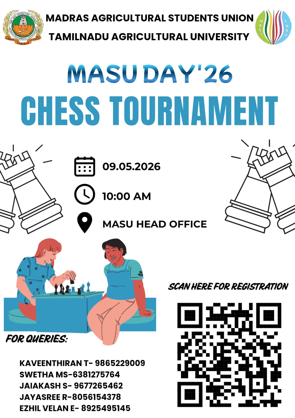 MASU Day ’26 – Chess Tournament