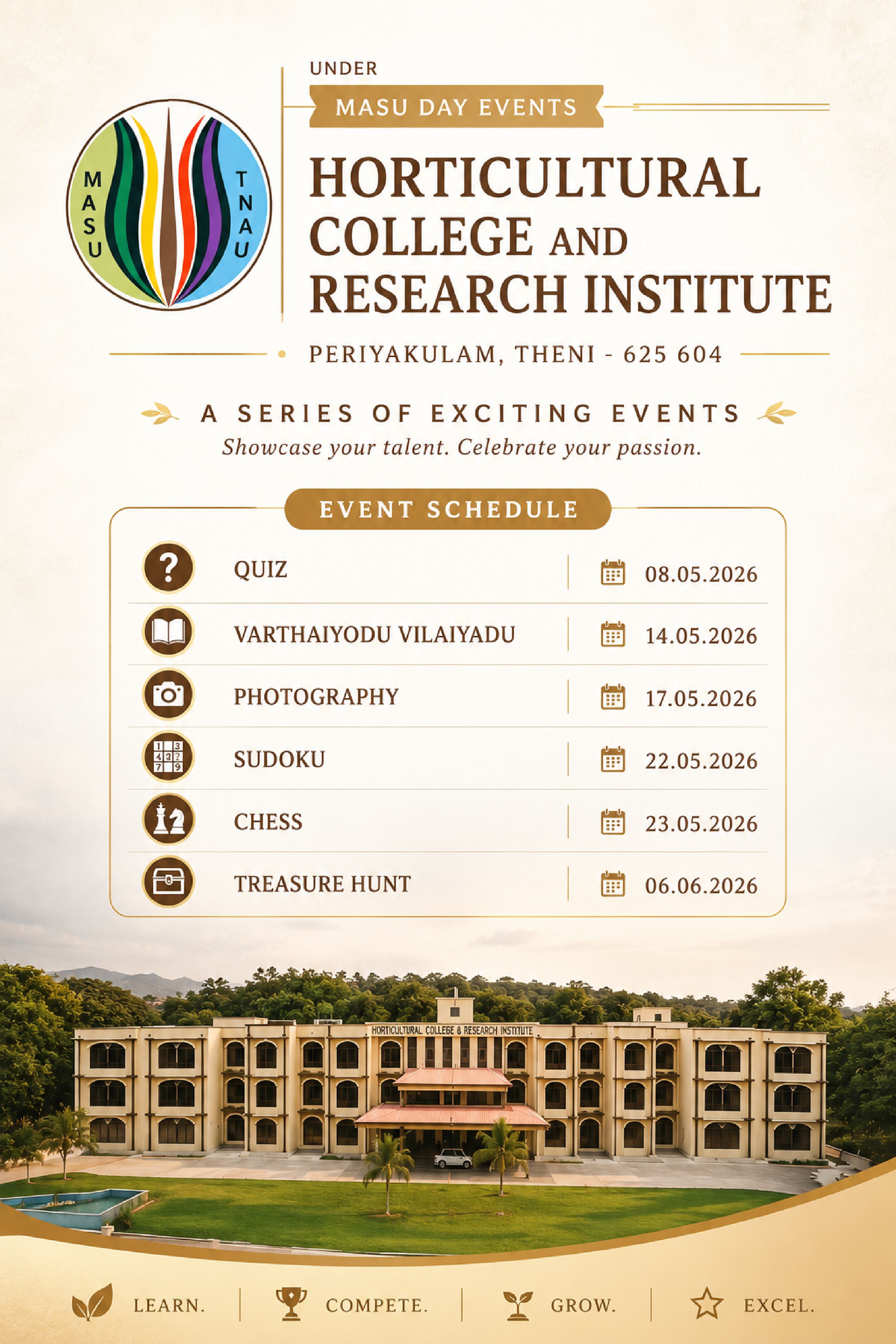 MASU Day 2026 – HCRI Periyakulam Events