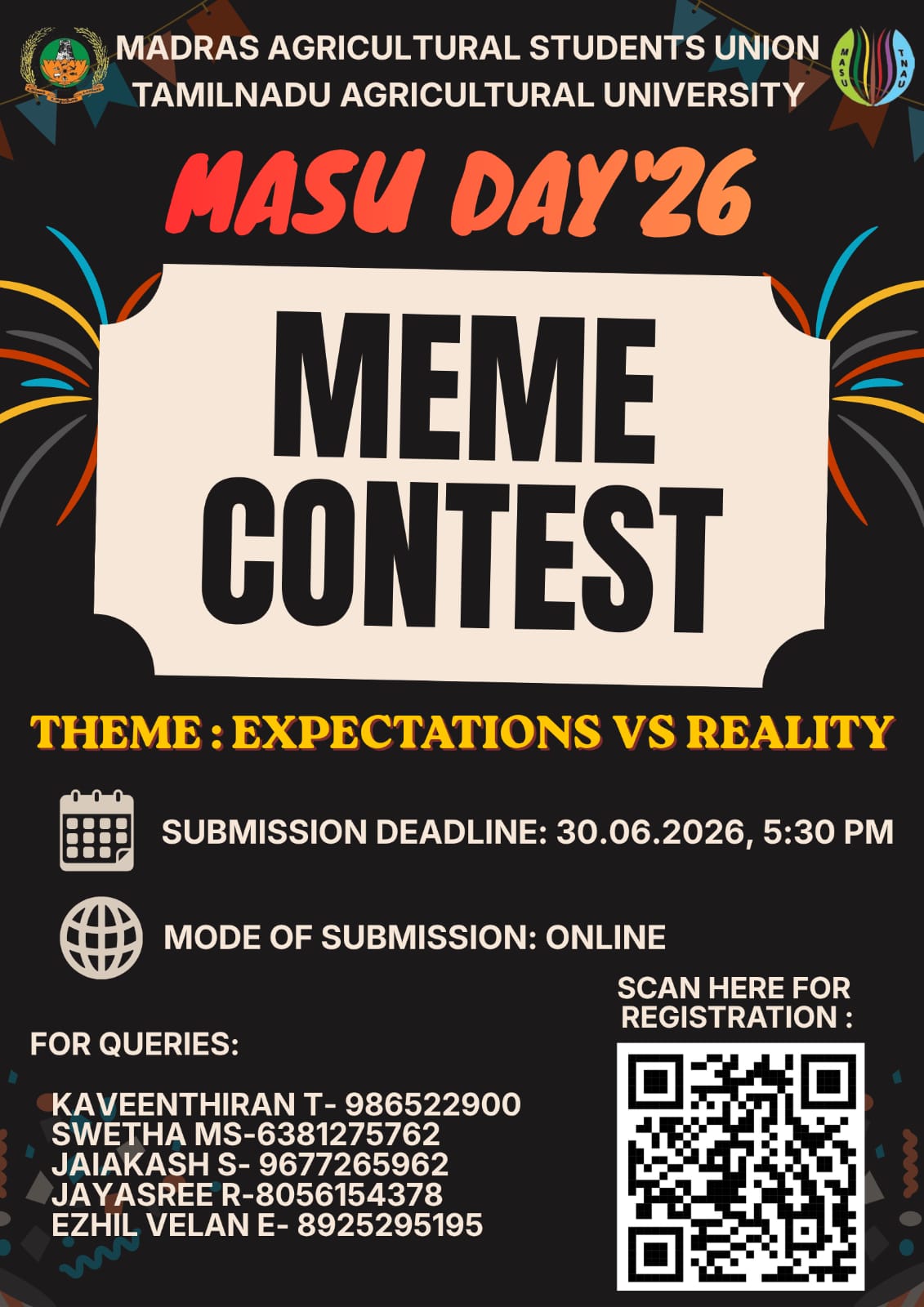 MASU DAY\'26 – Online Meme Contest