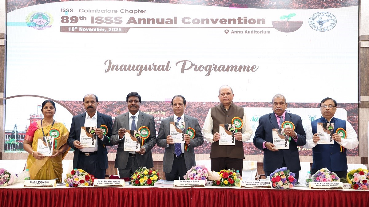 89th Convention of the Indian Society of Soil Science (ISSS)